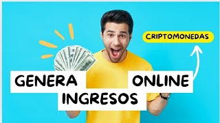 GENERA INGRESOS ONLINE CON ESTA INCREÍBLE PLATAFORMA  GANA DINERO TODOS LOS DIAS 💵🔥 [upl. by Qahsi]