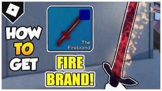 How to get THE FIREBRAND MELEE in ARSENAL Nights End Developer Sword Quest ROBLOX [upl. by Melva936]