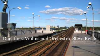 Duet for 2 Violins and Orchestra Steve Reich SD 480p [upl. by Edlin]