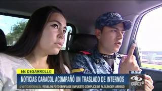 ¿Cómo se realiza un traslado de presos Noticias Caracol le muestra  22 de septiembre de 2013 [upl. by Cressida]