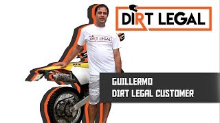 Street Legal Dirt Bike Review of Dirt Legal [upl. by Arodnahs]