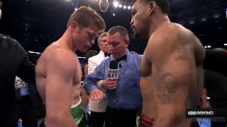 SAUL ALVAREZ MEXICO vs JAMES KIRKLAND USA FULL FIGHT [upl. by Tarrant]