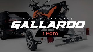 REVIEW Remolque para 1 moto grande GALLARDO 1R [upl. by Kunz]