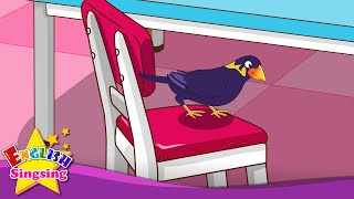 Where is my bird On the chair Inonunder  Education song with lyrics  Sing a song [upl. by Deadman728]