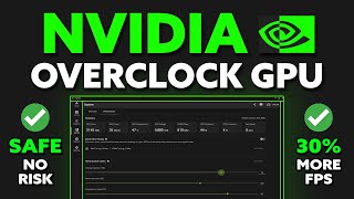 Nvidias NEW Overclock Setting  Huge FPS Boost 100 Safe [upl. by Austen721]