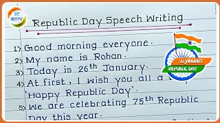 Republic Day Speech 2024 Speech On Republic Day In English 2024 Republic Day speech [upl. by Odette]