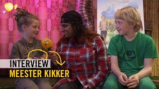 Meester Kikker  Interview  Yenthe Bos  Bobby van Vleuten  Georgina Verbaan  Pathé [upl. by Ludwog]