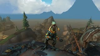 Patch 82  Zandalari Moonkin amp Raptor Dance Animations [upl. by Iren]