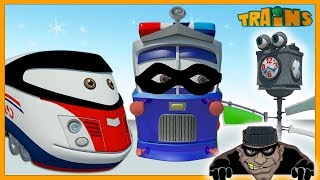 My Red Train  TRAINS Cartoon  New Episode  Abduction  Trains Cartoon for Children [upl. by Paco]