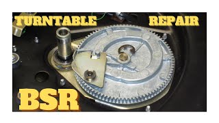 Detailed BSR C141R Turntable Repair [upl. by Faline199]