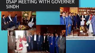 DSA Pakistan Meeting With Governer Sindh Urdu 27122017 [upl. by Gintz553]