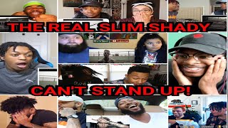 EMINEM DISS  Reactors Reacting To Machine Gun Kelly Rap Devil MGK REACTION COMPILATION PART 2 [upl. by Martijn]