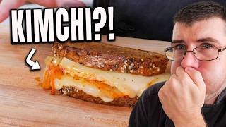 Pro Chef TRIES The Top 5 VIRAL Grilled Cheese Recipes [upl. by Notirb]