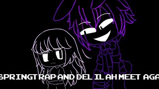 Springtrap and Delilah Meet Again Gacha club mini movie part 1 my old video [upl. by Mungam248]