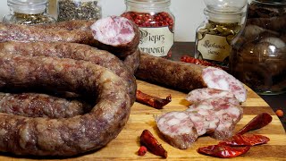 wyroby domowe swojska kielbasa żuławska [upl. by Shirlene381]