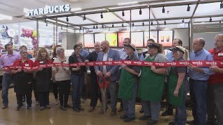 Starbucks opens in Bellefonte Weis Markets [upl. by Beret]