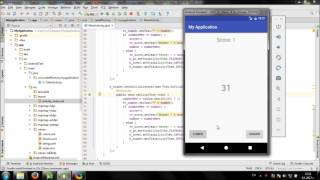 Develop simple Higher Lower numbers game in Android Studio [upl. by Atilehs]