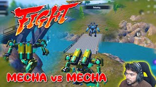 MECHA vs MECHA Fight  Washing Out Enemies  Full Fire [upl. by Odlauso]