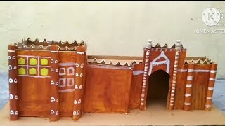 Amer fort model Very easy using cardboard project AmerFort [upl. by Gian974]