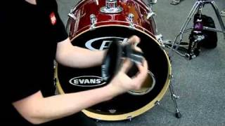 KickPort Bass Drum Enhancer Demonstration w PDP Maple Kick [upl. by Canty]