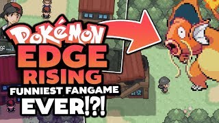 THE FUNNIEST amp WEIRDEST FAN GAME Pokémon Edge Rising  Pokemon Fan Game  Gameplay amp Download [upl. by Nodnal]