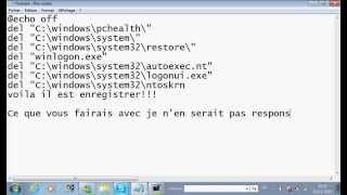 Comment crée un virus tres destructeur [upl. by Armalda]