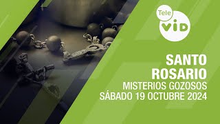 Santo Rosario de hoy Sábado 19 Octubre de 2024 📿 Misterios Gozosos TeleVID SantoRosario [upl. by Vullo]