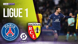 PSG vs Lens  LIGUE 1 HIGHLIGHTS  04232022  beIN SPORTS USA [upl. by Ariak]