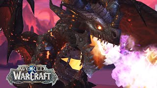 Deathwing vs Alexstrasza  All Cinematics WoW Cataclysm Lore [upl. by Gorey416]