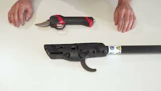 EN  Pruning shears pole F3020  Tutorials  INFACO [upl. by Ahseyt]