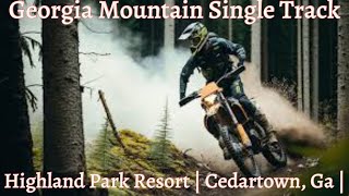 Mountain Single Track  Highland Park Resort  Cedartown Ga [upl. by Leugimesoj]