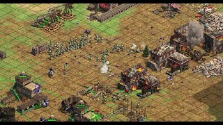 Arena 4v4 AoE2 How to Play with Persians against Goth [upl. by Nona]