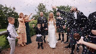 Gleddoch House Wedding Teaser 2022  Lisa amp Ryan [upl. by Photina]