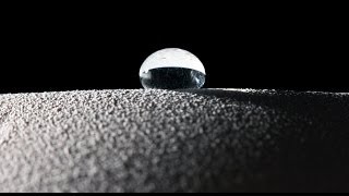 Engineers bounce water off superhydrophobic surfaces [upl. by Enyaj]