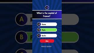 Choose the right answer Part 1 quiz puzzlequiz testyourknowledge puzzles [upl. by Christyna560]