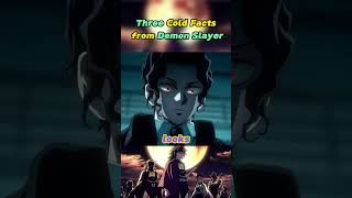 Three Cold Facts from Demon Slayer anime animeshorts Demon Slayer [upl. by Ailam792]