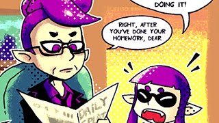 ComicDub Splatoon  Daddy Inkling [upl. by Isleana772]