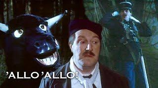 Officer Crabtree Parachutes In  Allo Allo  BBC Comedy Greats [upl. by Eiknarf]