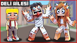 DELİ AİLE EFEKANI EVLAT EDİNDİ 🤪  Minecraft [upl. by Eachern]