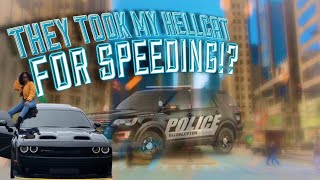 REDEYE HELLCAT pulled over 3 TIMES in 1 DAY [upl. by Octavius]