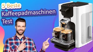 5 Beste Kaffeepadmaschinen Test [upl. by Novehs]