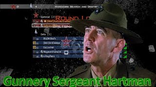 Gunnery Sergeant Hartman Plays Modern Warfare 3 MW3 [upl. by Anec398]