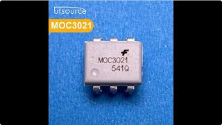 MOC3021 electronic component [upl. by Enneicul]