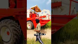 COMBINE HARVESTER DASMESH 9100bestcombine farming newcombine [upl. by Fiel]