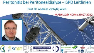 Peritonitis bei Peritonealdialyse  ISPD Leitlinien  Professor Andreas Vychytil Wien [upl. by Nichols]