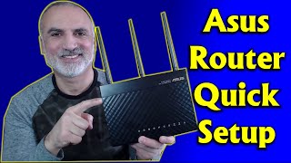 Asus Router Quick Setup with the Web interface [upl. by Oirramaj]