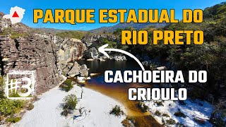 Parque Estadual do Rio Preto  Cachoeira do Crioulo [upl. by Alrad]