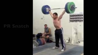 Jon North Unofficially Breaks American Snatch Record with 166kg at California Strength [upl. by Meekah]