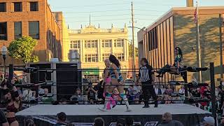 Freya the Slaya vs Tiffany Nieves vs Hollyhood Haley J vs JRod  OVW 9724 [upl. by Rior791]