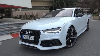 605HP Audi RS7 Sportback Performance  INSANE Revs amp Onboard Ride [upl. by Aceber]